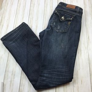 VGS Dark Wash Boot Cut Jeans